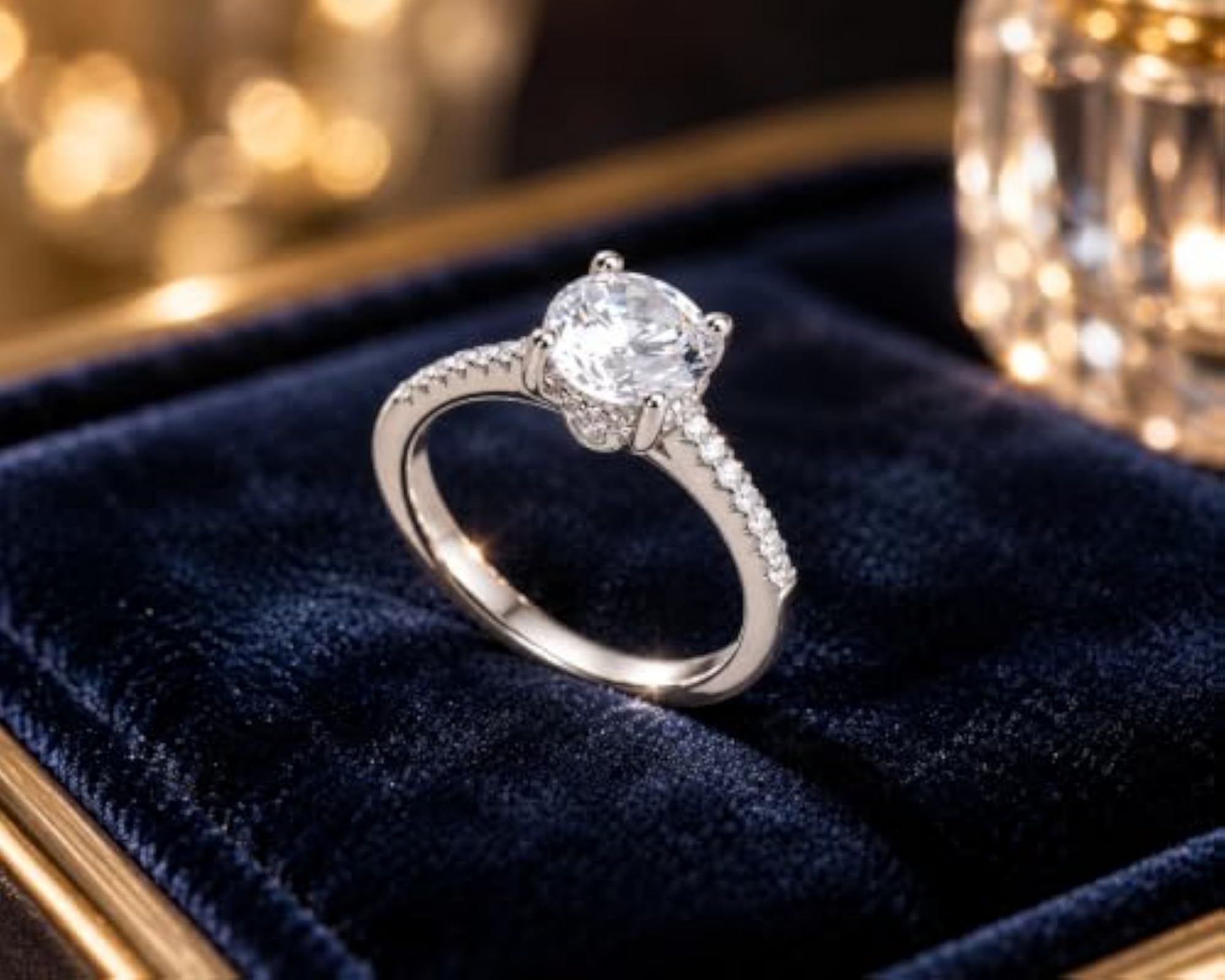 Classic Solitaire Ring, Timeless Elegance