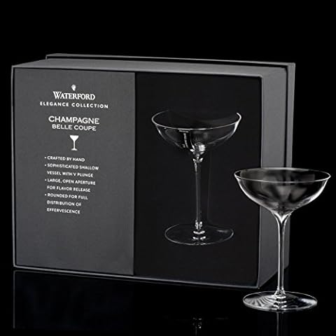 Waterford Elegance Belle Coupe Pair 180ml Crystal Cover