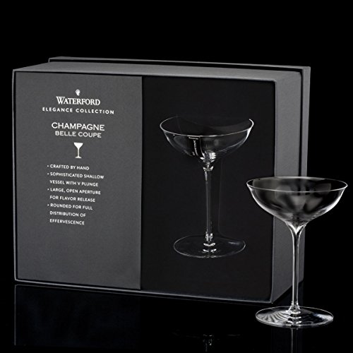 Waterford Elegance Champagne Belle Coupe, Pair