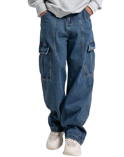 FantasyGears Cargo Denim Jeans