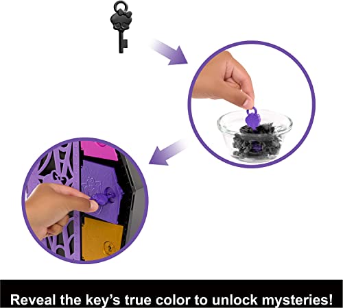Monster High Doll And Fashion Set, Clawdeen Wolf With Dress-Up Locker And 19+ Surprises, Skulltimate Secrets #TOP1