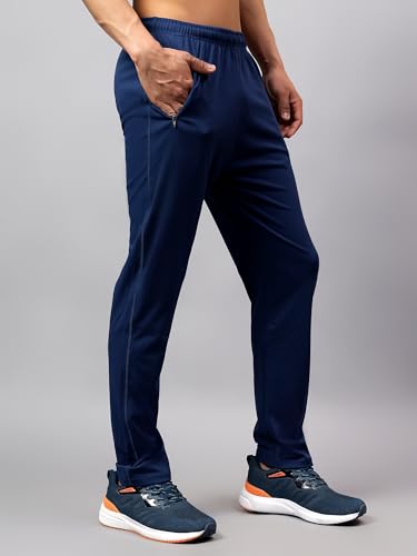 Image of Shiv Naresh Men's Regular Fit Mid Rise Track Pant