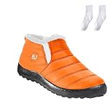 Wasserdichtes Obermaterial, keine Angst vor Regen und Schnee – Das Obermaterial besteht aus wasserdichtem Stoff, der das Eindringen von Regen und Schneeflocken effektiv blockiert und das Schuhinnere trocken hält. Ob plötzlicher Regen oder Schnee oder langes Gehen in feuchter Umgebung, die Füße bleiben bequem und unbeeinträchtigt