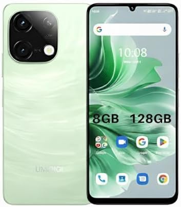 Celular UMIDIGI Note 90 8(4+4) GB+128GB/1TB TF, Carregamento Rápi...