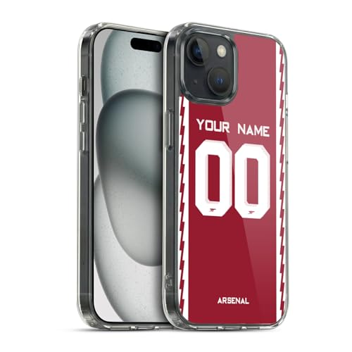 Coque Gel Arsenal FC Personnalisable iPhone 15 Head Case Designs