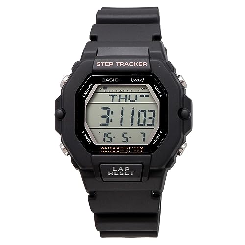 [カシオ] CASIO デジタル 腕時計 ステップトラッカー 歩数カウント機能搭載 LWS-2200H-1AV レディース ブラック 海外モデル [並行輸入品]