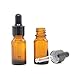 Yizhao Ambar Frasco Cuentagotas Cristal 10ml, Botellas Cuentagotas con [Pipeta Cuentagotas Cristal],...