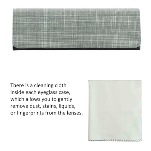 Image of VisionGlobal Hard Shell Eyeglass Case for Eyeglasses and Sunglasses for Men /Women and Kids