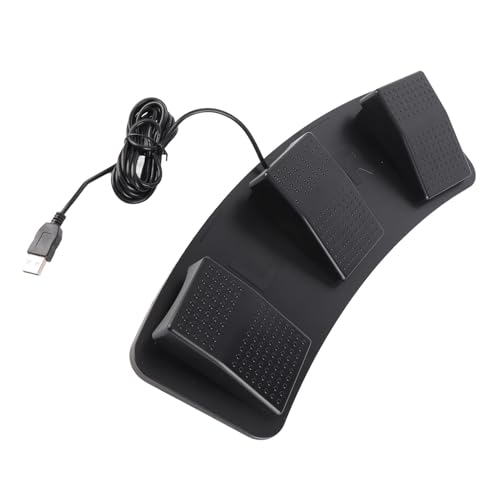 Pedal de 3 posiciones USB e interruptor de pie duradero para control de instrumentos