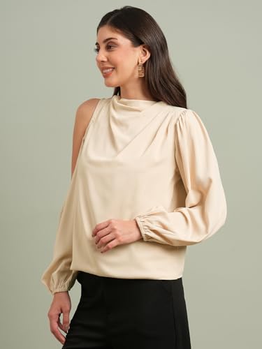 Image of Globus Women Top (GS571519 Khaki S)