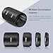 Astromania Astronomical T2-Extension Tube Kit for Cameras and eyepieces - Length 5mm 10mm 20mm 40mm - M42x0.75 on Both Sides