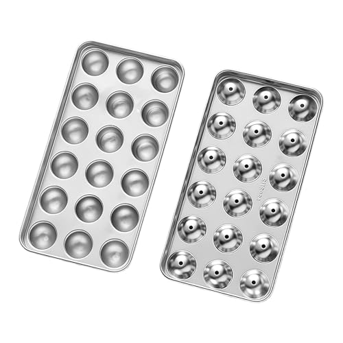 Molde profesional para bolas de hielo acero inoxidable miniatura 1