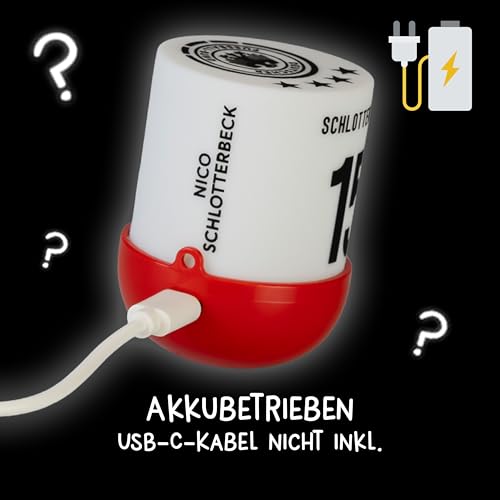 MegaLight EGGY & Friends Blind Box Spiellichter | Deutschland Fanartikel | zufällige Auswahl | 1 aus 16 zum Sammeln | wiederaufladbar… – Ansicht 4