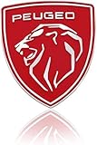 ☛【Dekorationsaufkleber für Autoembleme】Anwendbare Modelle für Peugeot 107 308 306 106 206 208 307 407 3008 2008.