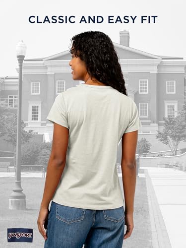 JanSport NCAA Officially Licensed Graduate Short Sleeve T Shirt for Women, Soft & Breathable Cotton-Polyester Blend Crewneck T Shirt with Graphic Detailing, Everyday University Fan Apparel - image 3