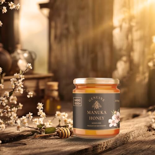 Image of Genuine Manuka Honey MGO 800+ 250g| High Strength Premium Honey | Advanced Immunity & Therapeutic Use | Lab Tested