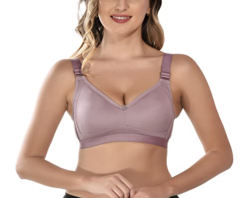 Image of Viral Girl Women's Wire-Free Cotton Hosiery Bra | Non-Padded, Full Coverage, Adjustable Straps | Soft Comfortable Innerwear with Hook & Eye Closure for Everyday Use
