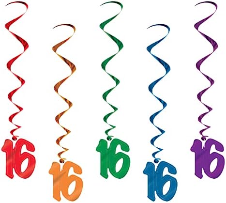 16 Whirls (asstd colors) (5/Pkg)