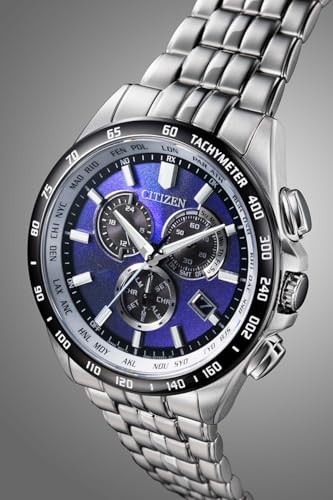 Citizen Men's Chronograph Eco-Drive Watch with Stainless Steel Strap CB5874-81L