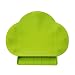 Baby Placemat, Portable Silicone Placemat for Toddlers, Waterproof Baby Placemat Travel Food Mat Non-Slip Silicone Placemat Reusable Easy Clean for Babies (Green)
