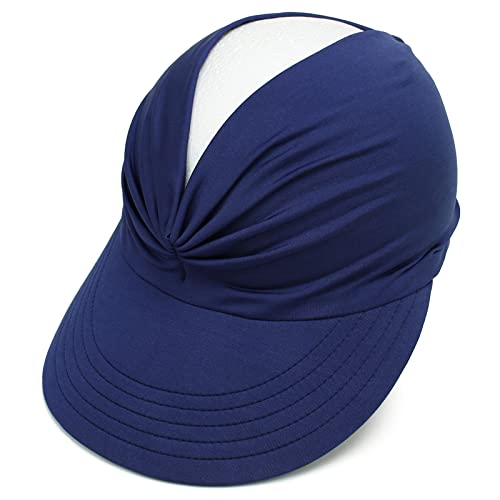 Visera de sol para mujer con protección UV y ala ancha miniatura 5