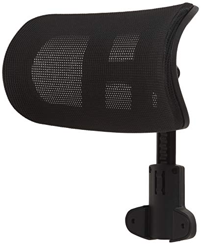 Lorell Hi-Back Chair Mesh Headrest,Ergonomic,Black #TOP2