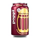 Poppi Sparkling Prebiotic Soda Beverage with Apple Cider Vinegar, Seltzer Water and Fruit Juice, Root Beer Flavor, 12 Fl Oz, 1 Count, Packaging May Vary