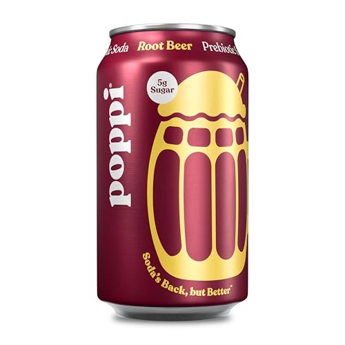 Poppi Sparkling Prebiotic Soda Root Beer 12oz