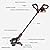 EWORK Weed Wacker Cordless 20V 12-Inch Weed Eater Battery Powered with 2×2.0Ah Batteries & Fast Charger Electric Weed Trimmer, Lightweight String Trimmer for Lawn Trimmer and Grass Edger Cutter
