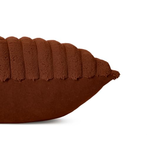 Image of Wakefit Designer Cushion Cover | 16x16 inch | Super Soft Durable Fabric | Machine Washable | Pack of 1 | Aura Terracotta