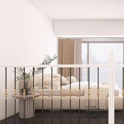 Balaustres resistentes con soportes ajustables para barandillas de escaleras 7