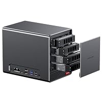 AOOSTAR – AOOSTAR WTR PRO 4+2‑Bay NAS Mini‑PC, Ryzen 7 5825U, Barebone