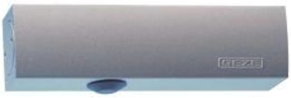 Geze Door Closer TS 3000 بدون سكة توجيه 1100 مم عريضة / فضية ، قطعة واحدة 102280259