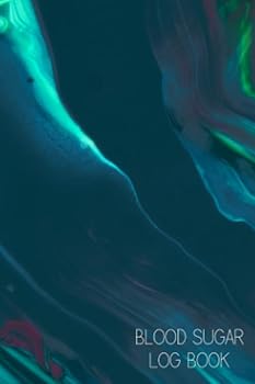 Blood Sugar Log Book: Glucose Monitoring Log - Small Portable 4x6 Travel Size - Diabetes Glucose Record Organizer - Daily Tracker (Before & After)