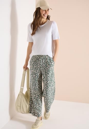 Pantalon en lin mélangé Cecil léger pour vos journées d'été - 3