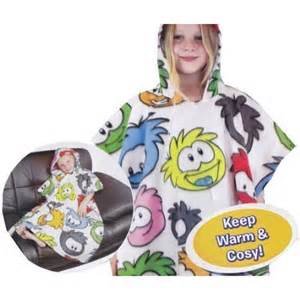 Disney Club Penguin Sleeved Fleece / Kids Snuggle Blanket