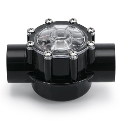 7235 Check Valve Replacement for Jandy 1-1/2-Inch to 2-Inch 180-Degree Check Valve Straight Through Flow Compatible with Pool and Spa (7235)