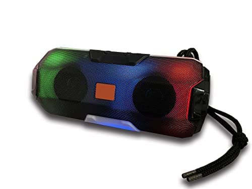 Bluetooth Speakers, Wireless Bluetooth Speaker with 24W Impressive Sound, Booming Bass, 8Hrs Playtime, Wireless Stereo Pairing - Black