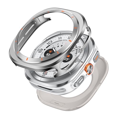 Coque en métal Samsung Galaxy Watch Ultra 47mm anti-rayure écran préservé - 2