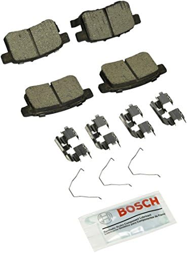 BOSCH BC1451 QuietCast Premium Ceramic Disc Brake Pad Set - Compatible With Select Acura TSX; Honda Accord; REAR