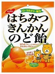 ノーベル製菓 はちみつきんかんのど飴 110g×6個入×(2ケース)