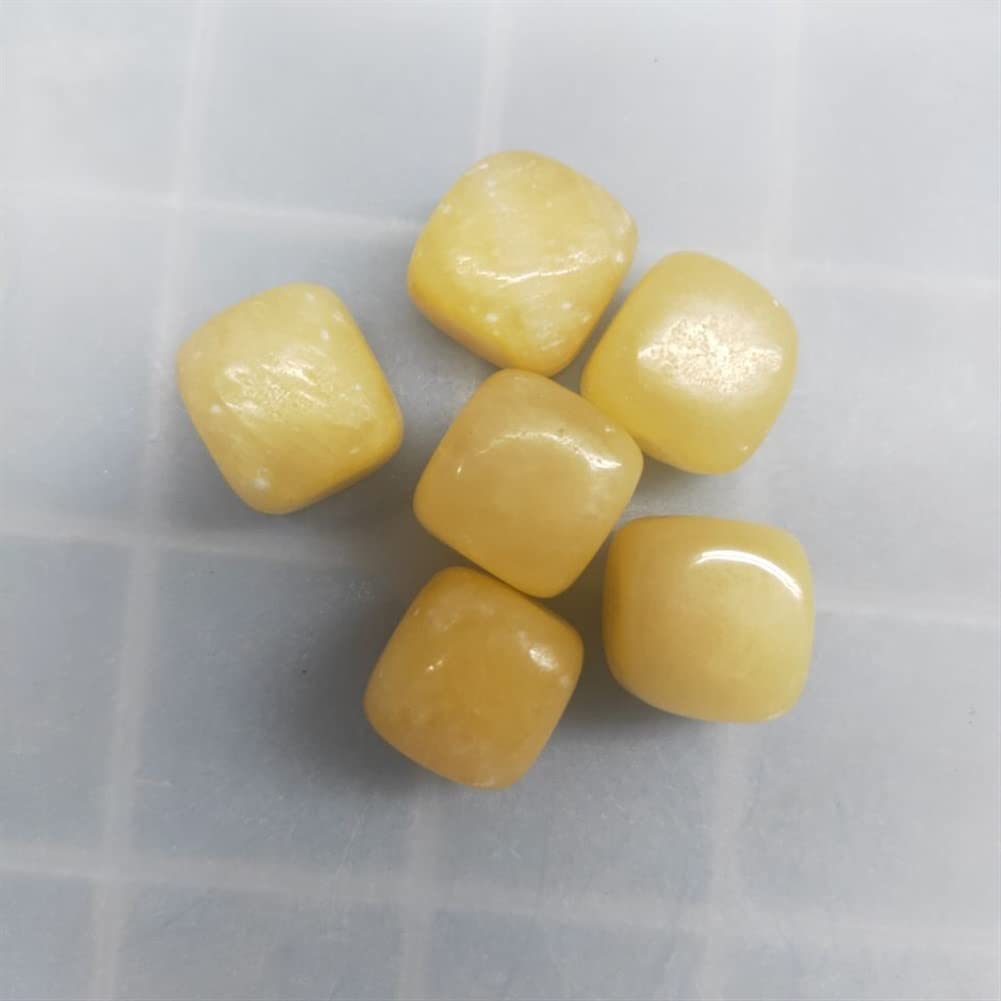 Wazon do akwarium Kamienie dekoracyjne do akwarium Żółty jadeit kwarcowy jaspis szlifowane kamienie kryształowe żwirki do akwarium Reiki 100g/200g(1400W)