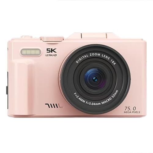 Optinexo 5K Digital Compact Camera(Rose)