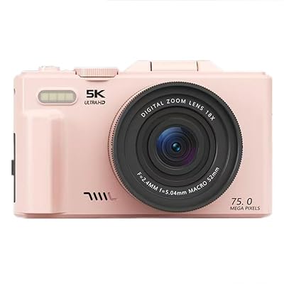 Optinexo 5K Digital Compact Camera (Pink)