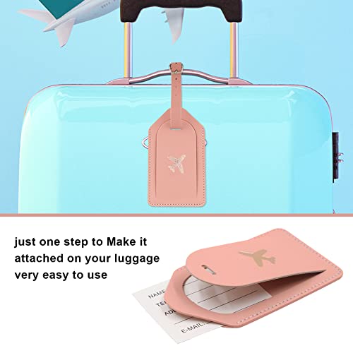 Image of Melsbrinna Passport Holder,Passport Holder Card Slots,Cute Passport cover for Women /Men,Waterproof Rfid Blocking Travel Wallet, GP-Pink, Sleek and Functional