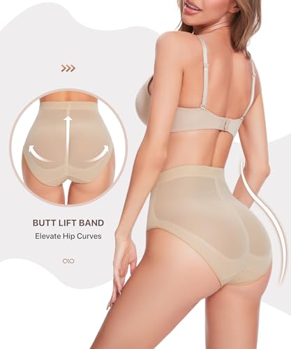 Shapewear Tummy Control Panties - Body Shaping Briefs Compression Underwear Low Rise Girdle Panty Shapewear for Women3