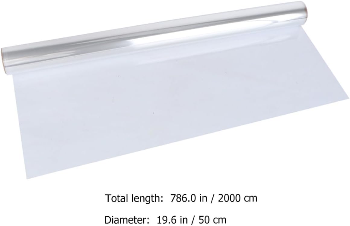 ORFOFE 1roll Transparent Cellophane Wrap Food-grade Flower Wrapping for Bouquets Baskets and Present Packaging for Any Occasion