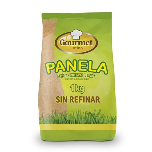 Panela Pulverizada - 1 kg - Rica en Vitaminas y Minerales - Ayuda a Mejorar tu Rendimiento Físico - Azúcar Integral de Caña Sin Refinar - Ideal para Repostería - Gourmet Latino