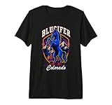 Colorado Blucifer Blue Horse Denver International Dia Legend Camiseta Premium