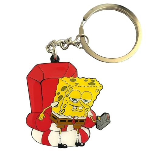 Zen Monkey Studios SpongeBob Squarepants Keychain - Ight Imma Head Out.